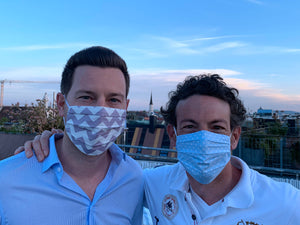 Stay Positive - double sided protective mask - True Boxers
