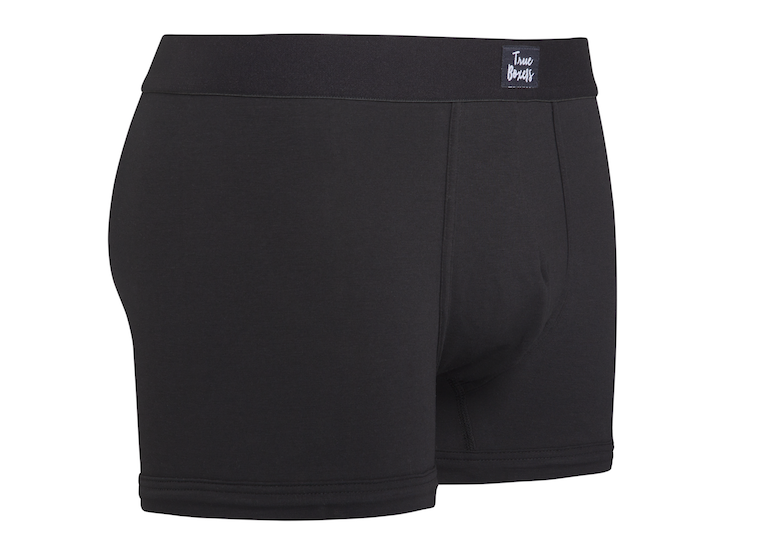 Statement - black brief - True Boxers